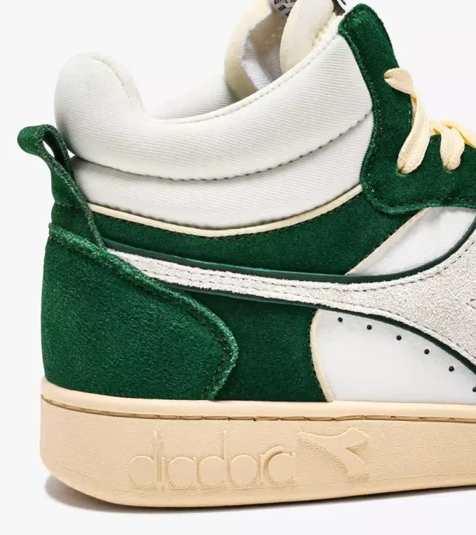 Magic Basket Demi Cut Suede Leather Sneakers sportive
