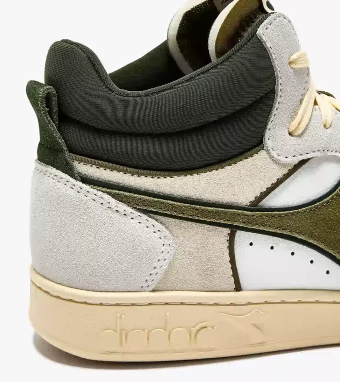 Magic Basket Demi Cut Suede Leather Sneakers sportive