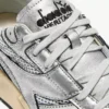 Mercury Elite Silver Used Wn Heritage sneaker in pelle