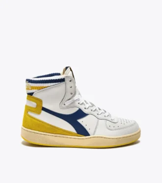 Mi Basket Forty Knit Italia Heritage sneaker in pelle