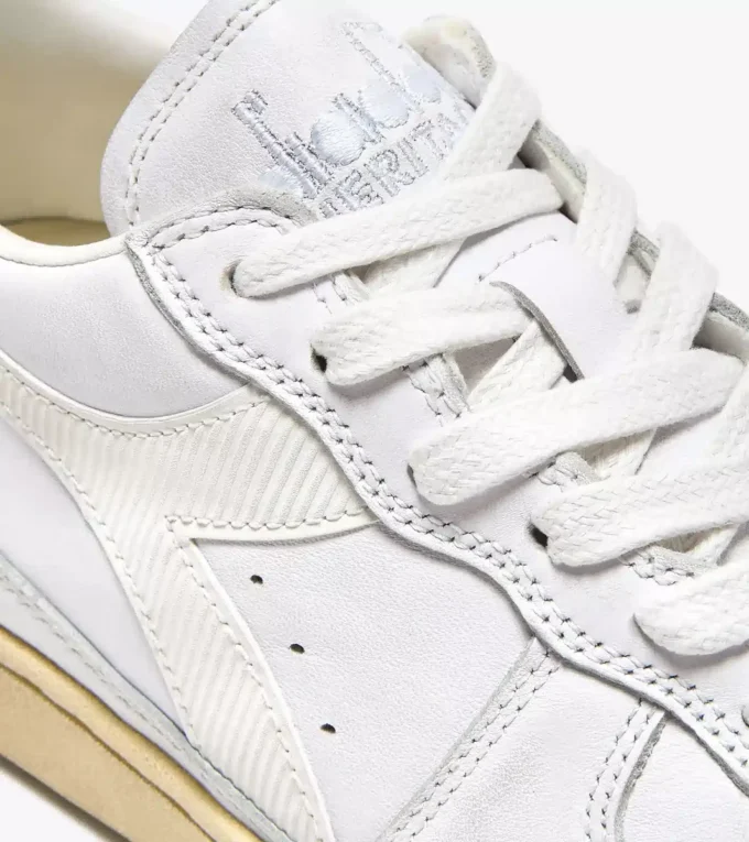 Mi Basket Low Used Heritage sneaker in pelle
