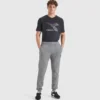Pantaloni Cuff Core Sports in felpa spazzolata