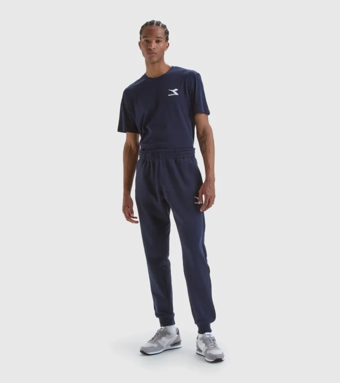Pantaloni Cuff Core Sports in felpa spazzolata