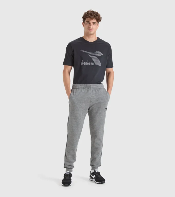 Pantaloni Cuff Core Sports in felpa spazzolata