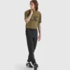Pantaloni Cuff Core Sports in felpa spazzolata