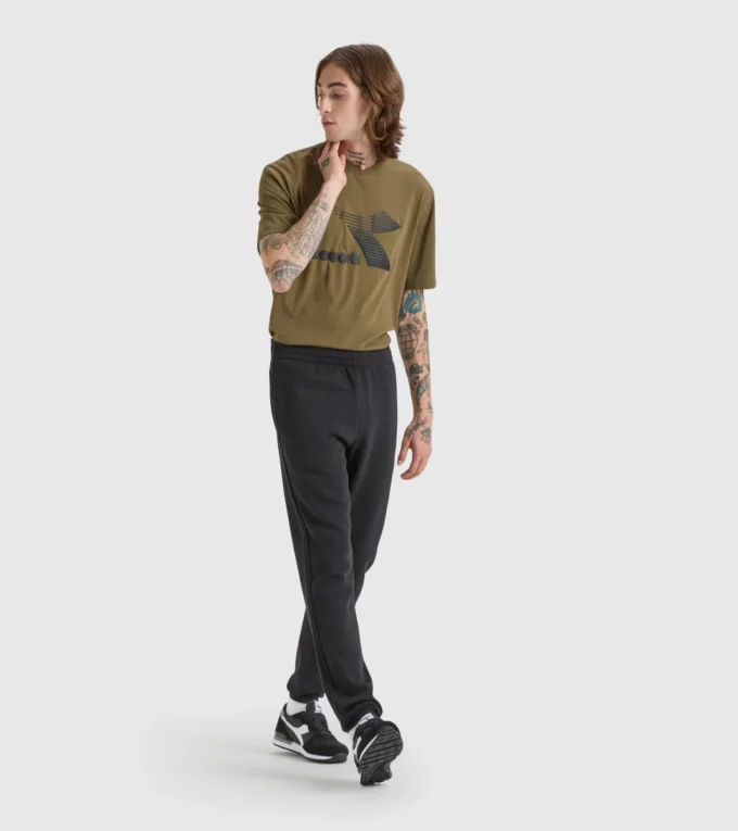 Pantaloni Cuff Core Sports in felpa spazzolata