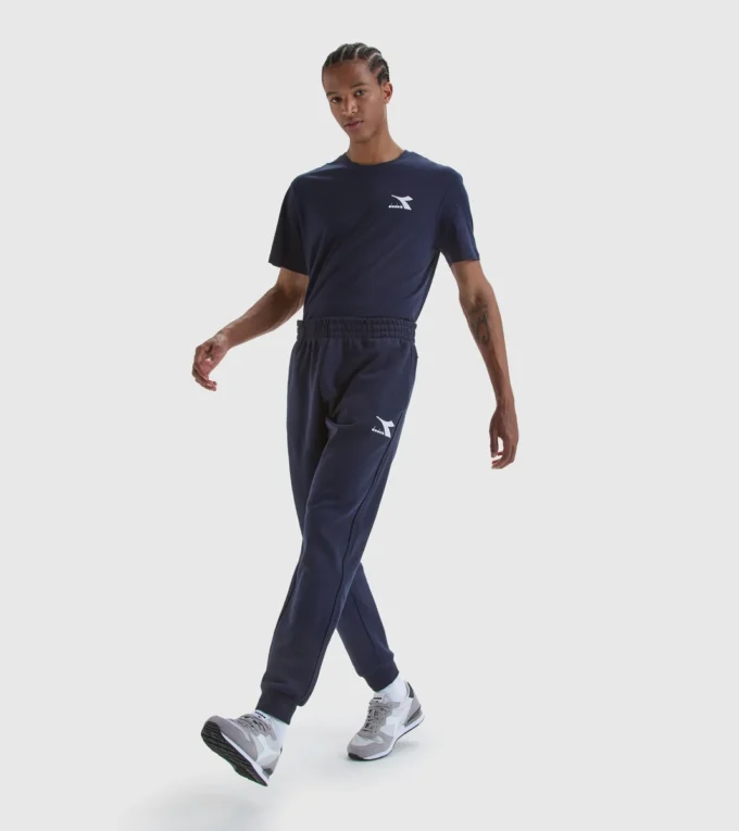 Pantaloni Cuff Core Sports in felpa spazzolata