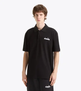 Polo Ss Logo Polo in cotone piqué