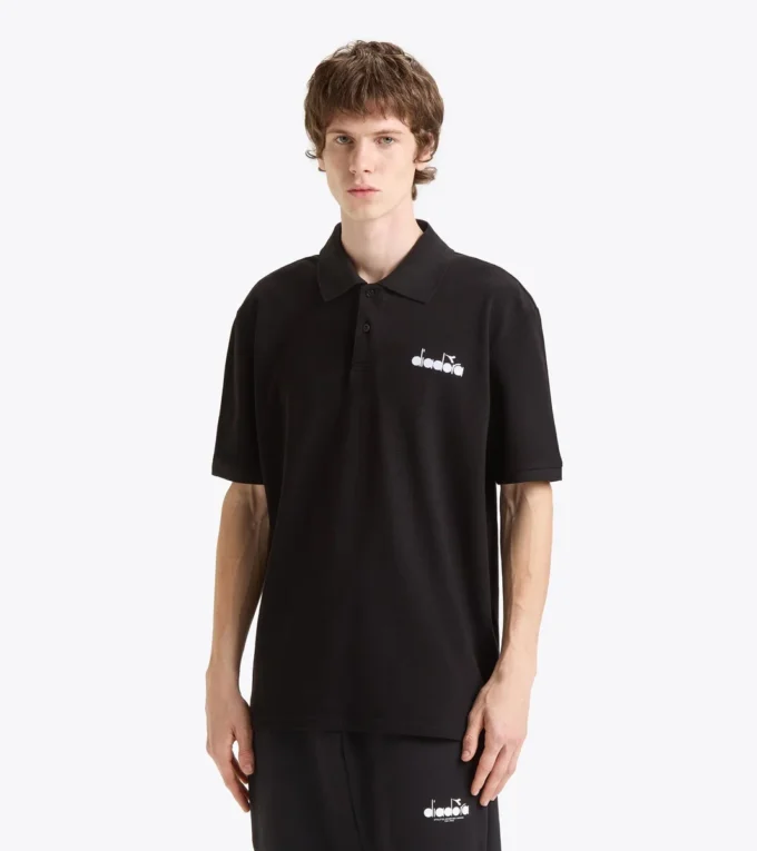 Polo Ss Logo Polo in cotone piqué