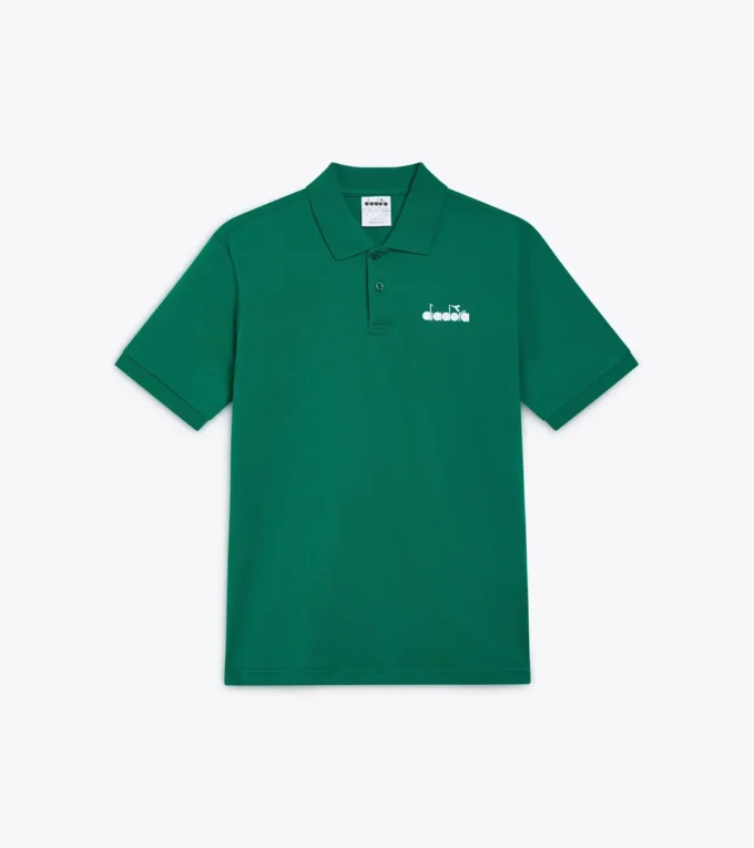 Polo Ss Logo Polo in cotone piqué