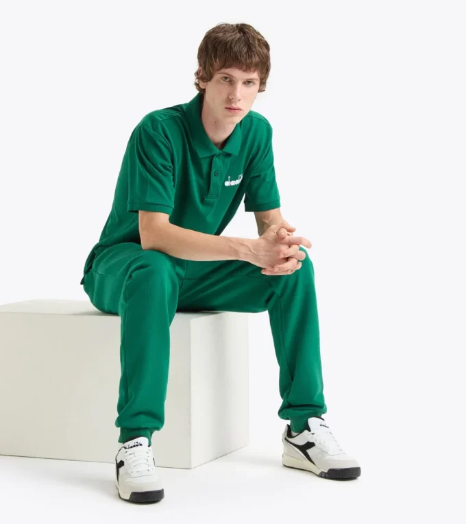Polo Ss Logo Polo in cotone piqué