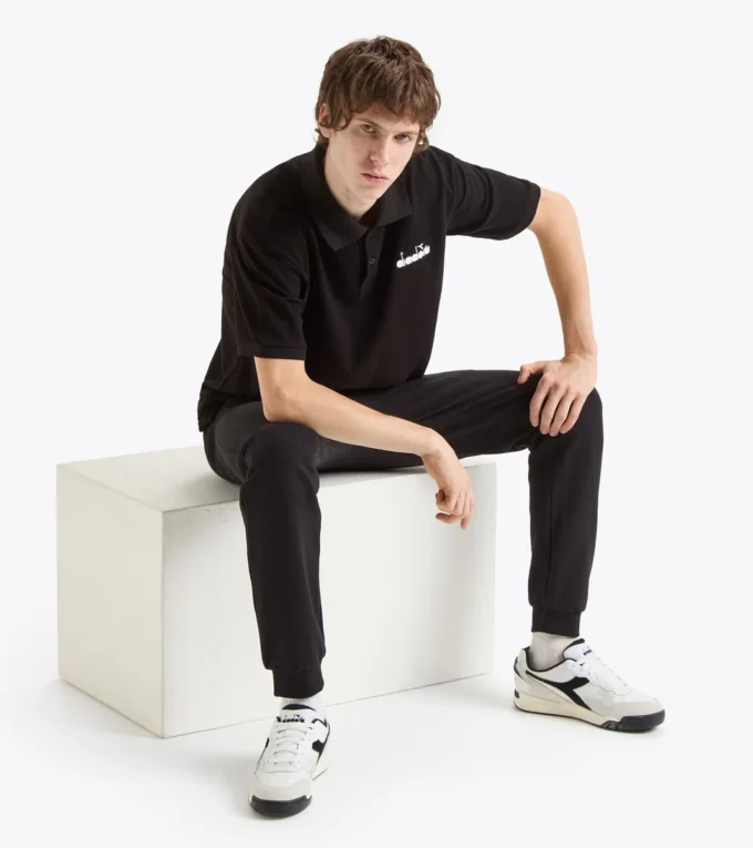 Polo Ss Logo Polo in cotone piqué