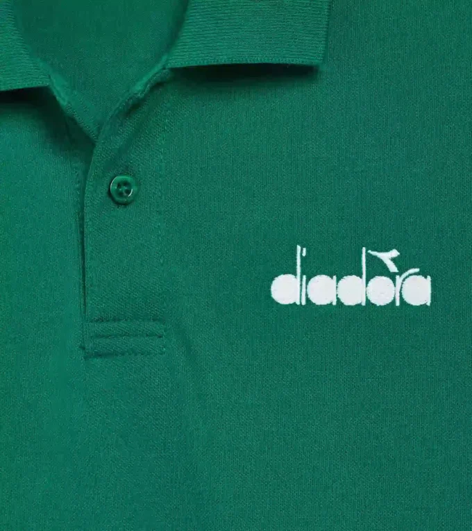 Polo Ss Logo Polo in cotone piqué