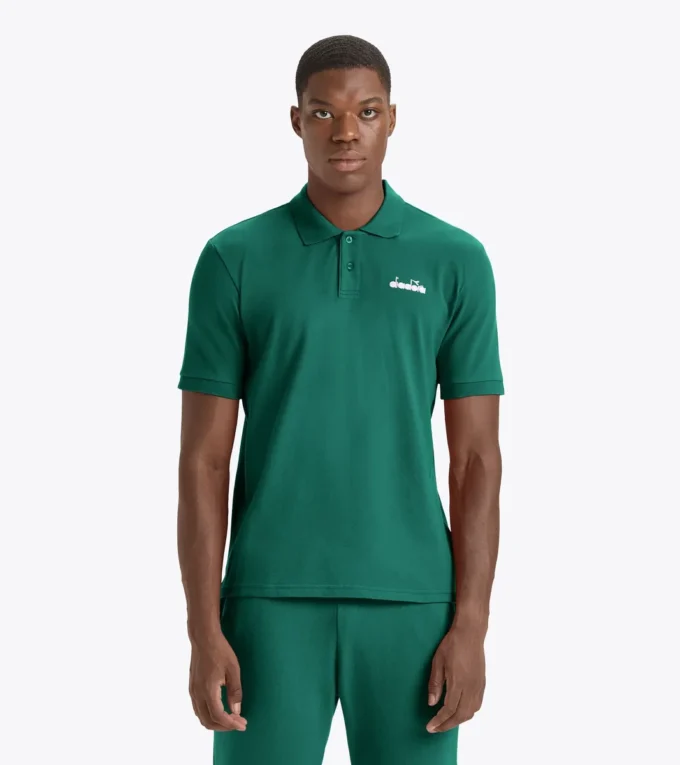 Polo Ss Logo Polo sportiva – Made in Italy – Unisex