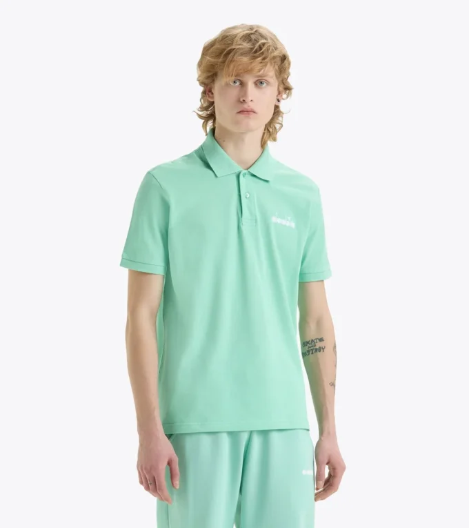 Polo Ss Logo Polo sportiva – Made in Italy – Unisex