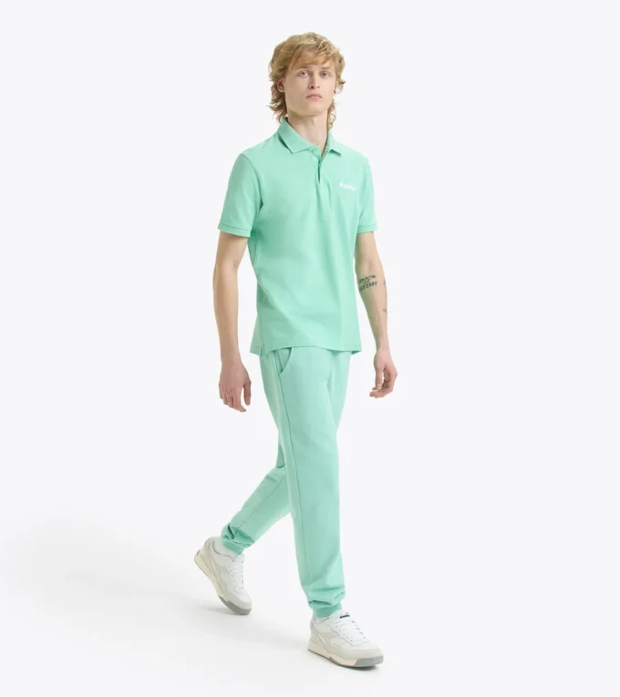 Polo Ss Logo Polo sportiva – Made in Italy – Unisex