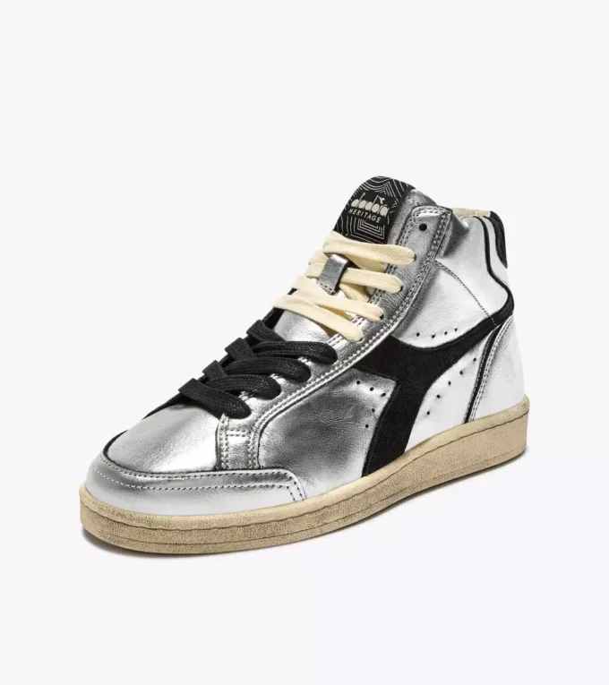 Prestige High Metal Sneaker Heritage usata realizzata in pelle