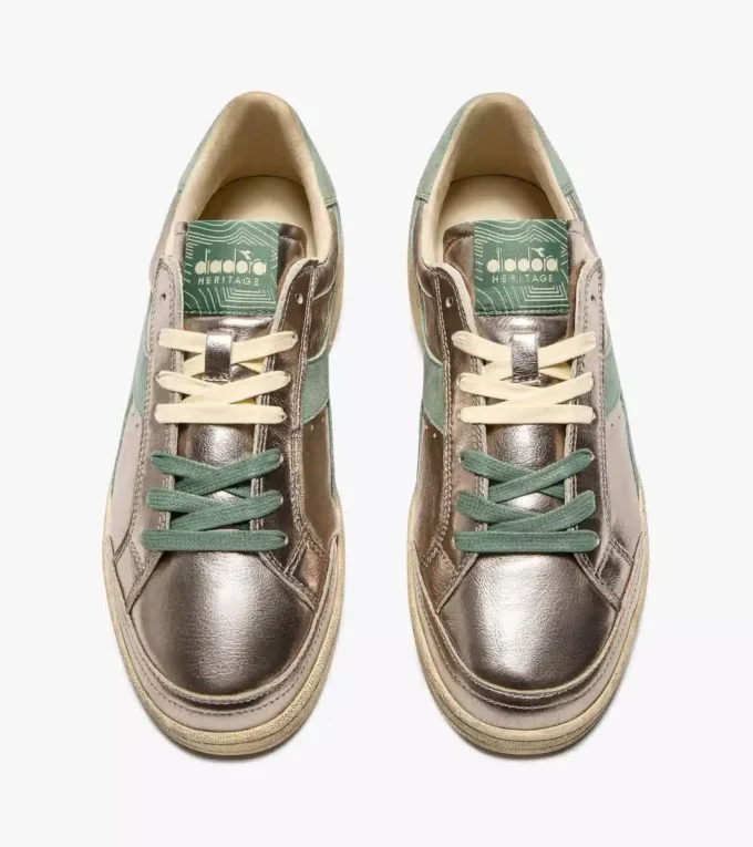 Prestige Metal Used Sneaker Heritage realizzata in pelle