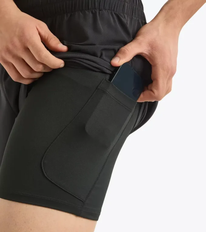 Shorts 2In1 5” Run Crew Pantaloncini da corsa 2 in 1 – Allenamento