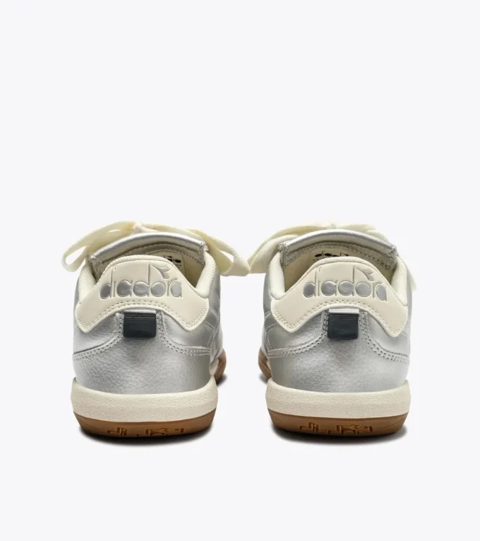 Sneakers Gold Indoor Metallic Terrace in pelle laminata