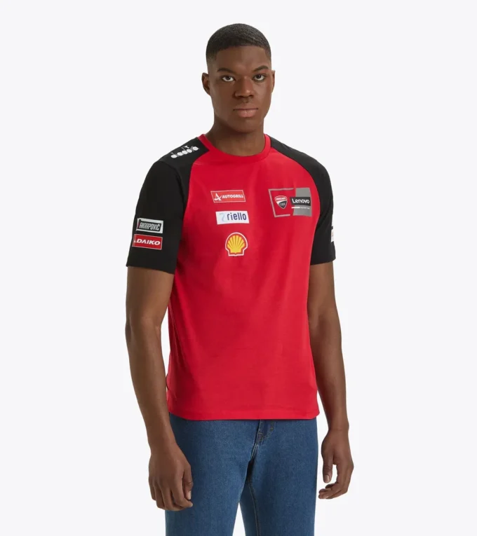 T-shirt Ducati Replica Mgp24 Sportiva T-shirt Ducati 2024 MotoGP replica