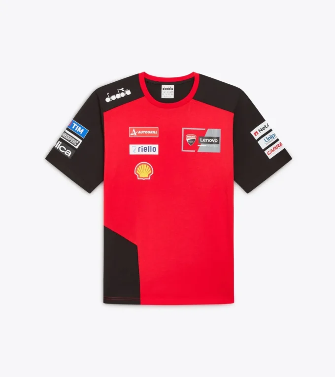 T-Shirt Ducati Replica Mgp25 Sportiva T-shirt replica Ducati 2025 MotoGP