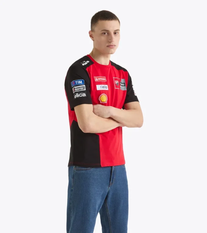 T-Shirt Ducati Replica Mgp25 Sportiva T-shirt replica Ducati 2025 MotoGP