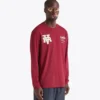 T-shirt Ls Run Valley T-shirt ispirata allo stile college – Run Valley
