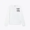T-Shirt Ls Squadra Di Corsa Squadra di Corsa T-shirt a maniche lunghe – Cotone riciclato – Unisex