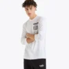 T-Shirt Ls Squadra Di Corsa Squadra di Corsa T-shirt a maniche lunghe – Cotone riciclato – Unisex