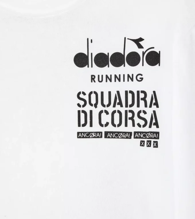 T-Shirt Ls Squadra Di Corsa Squadra di Corsa T-shirt a maniche lunghe – Cotone riciclato – Unisex