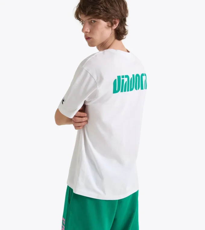 T-shirt Ss Athl. Logo Sl T-shirt in cotone