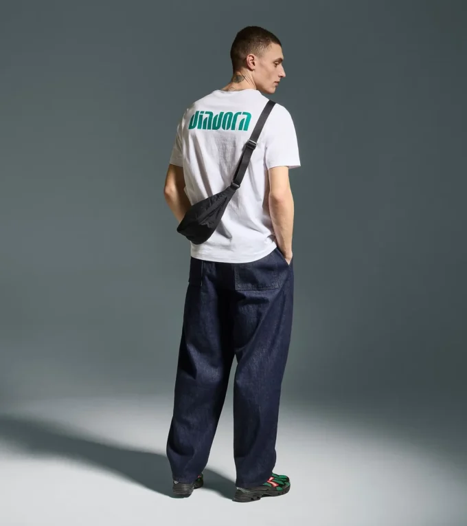 T-shirt Ss Athl. Logo Sl T-shirt in cotone