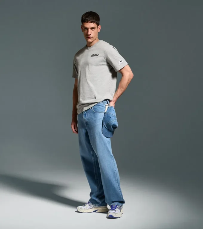 T-shirt Ss Athl. Logo Sl T-shirt in cotone