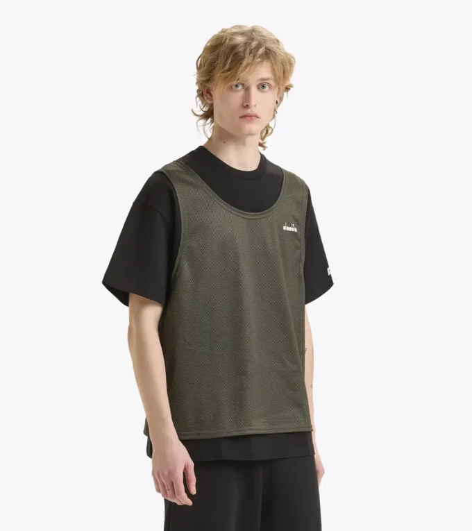 T-shirt Ss Combinazione di maglietta e canotta 2 in 1 Legacy – Made in Italy – Unisex