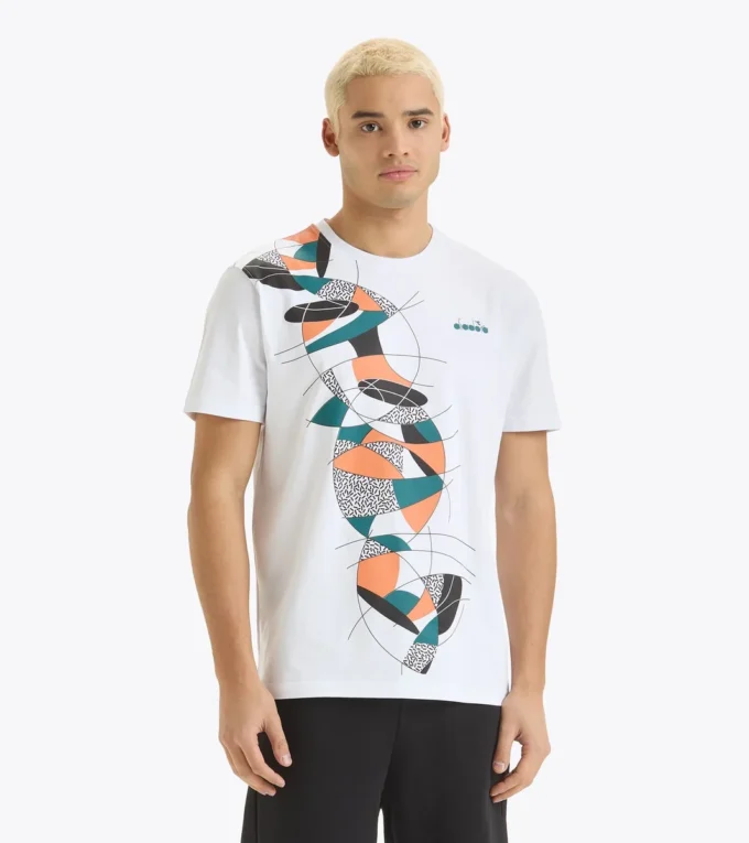 T-shirt Ss Tennis 90 T-shirt ispirata agli anni ’90 – Made in Italy