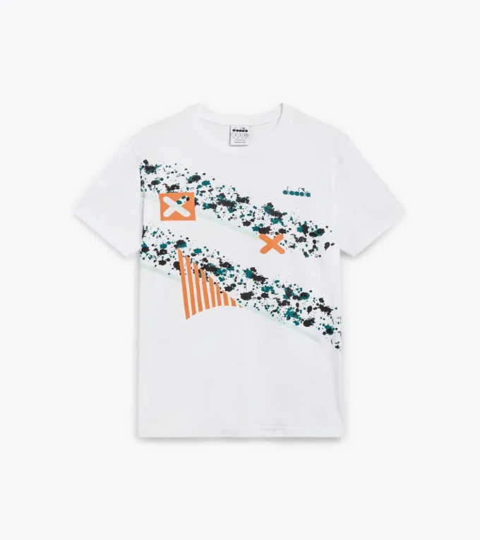 T-shirt Ss Tennis 90 T-shirt ispirata agli anni ’90 – Made in Italy