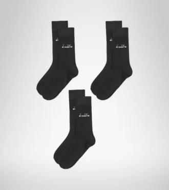 U. Mid Plain Socks 3-Pack Confezione di calzini medi – Tre paia – Unisex