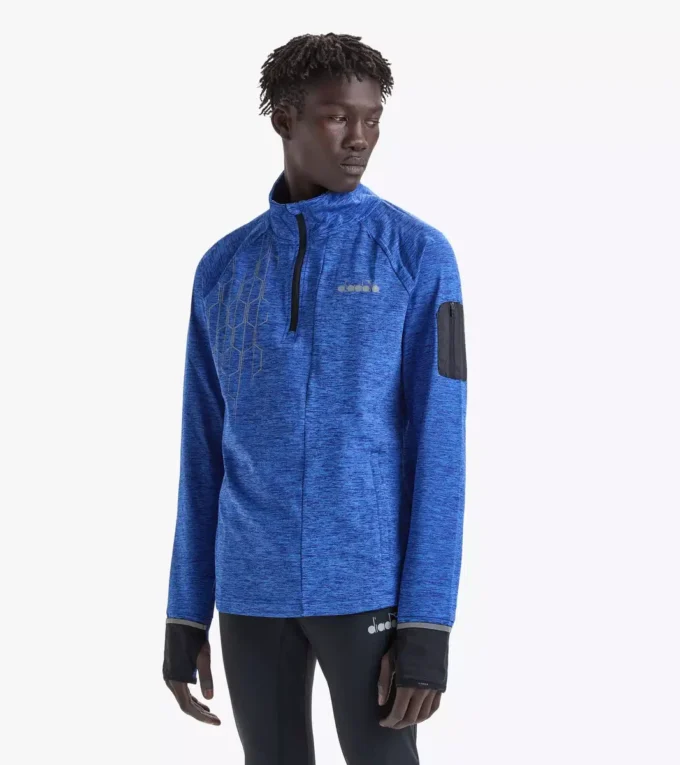 Warm Up Winter Sweat Be One Maglia da corsa con zip 1/2