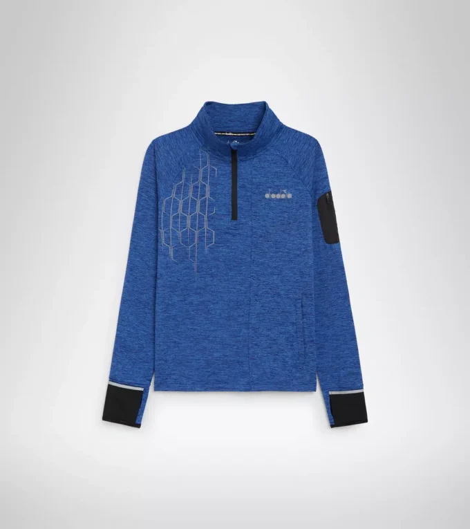 Warm Up Winter Sweat Be One Maglia da corsa con zip 1/2