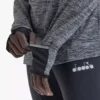 Warm Up Winter Sweat Be One Maglia da corsa con zip 1/2